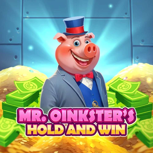 Mr. Oinksters Hold and Win Λογότυπο