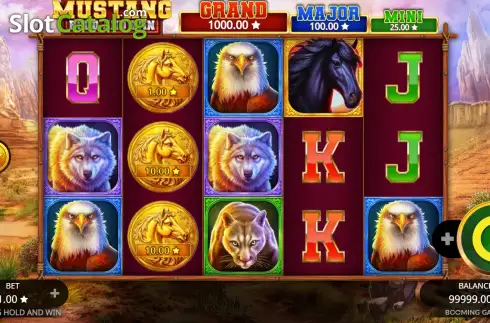 Οθόνη2. Mustang Hold and Win Κουλοχέρης