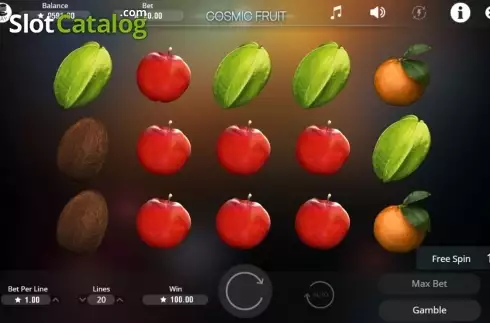 Οθόνη5. Cosmic Fruit Κουλοχέρης
