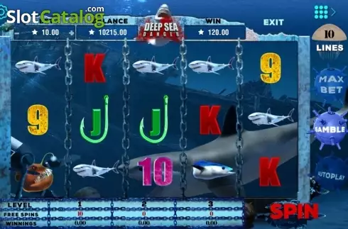 Οθόνη6. Deep Sea Danger Κουλοχέρης