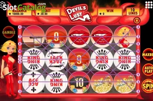 Οθόνη3. Devil's Lust Κουλοχέρης 