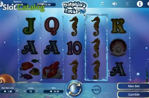Οθόνη6. Dolphins Luck Κουλοχέρης