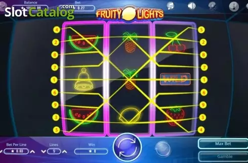 Οθόνη3. Fruity Lights Κουλοχέρης