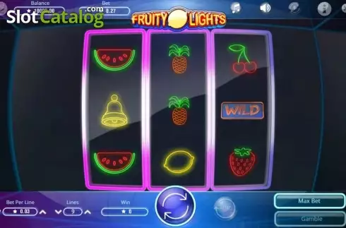 Οθόνη4. Fruity Lights Κουλοχέρης