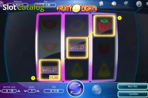 Οθόνη5. Fruity Lights Κουλοχέρης