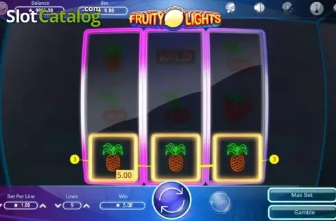 Οθόνη6. Fruity Lights Κουλοχέρης