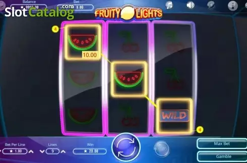 Οθόνη7. Fruity Lights Κουλοχέρης