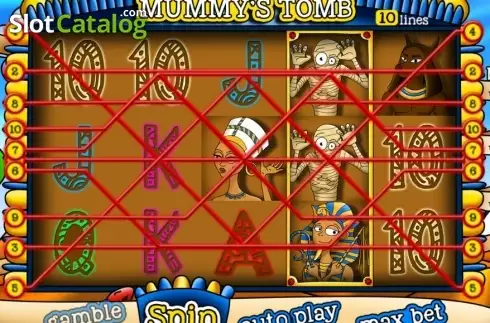 Οθόνη3. Mummy's Tomb Shopaholic Κουλοχέρης
