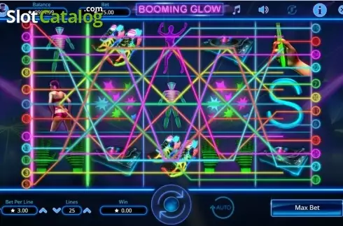 Οθόνη3. Booming Glow Κουλοχέρης