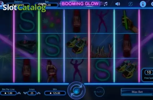 Οθόνη6. Booming Glow Κουλοχέρης