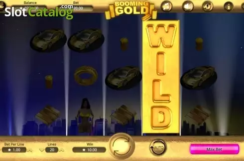 Οθόνη5. Booming Gold Κουλοχέρης