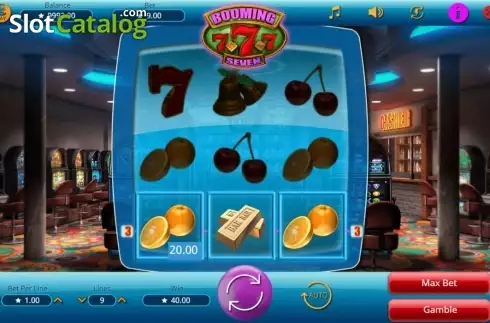 Οθόνη5. Booming Seven Κουλοχέρης