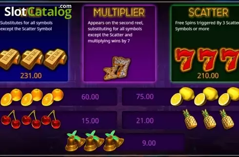 Οθόνη2. Booming Seven Deluxe Κουλοχέρης