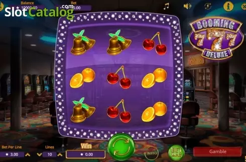 Οθόνη4. Booming Seven Deluxe Κουλοχέρης