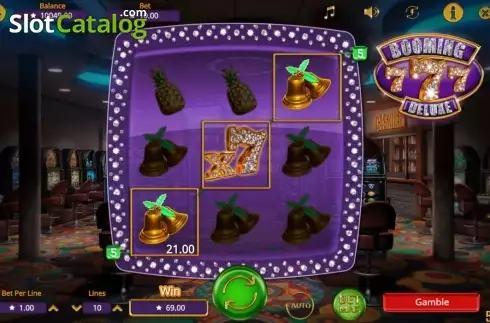 Οθόνη5. Booming Seven Deluxe Κουλοχέρης