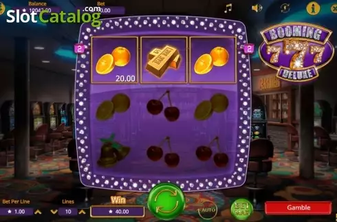 Οθόνη6. Booming Seven Deluxe Κουλοχέρης