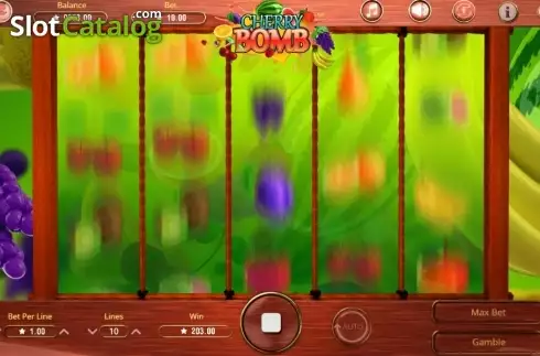 Οθόνη4. Cherry Bomb (Booming Games) Κουλοχέρης