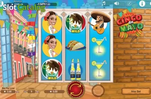 Οθόνη4. Cinco de Mayo (Booming Games) Κουλοχέρης 