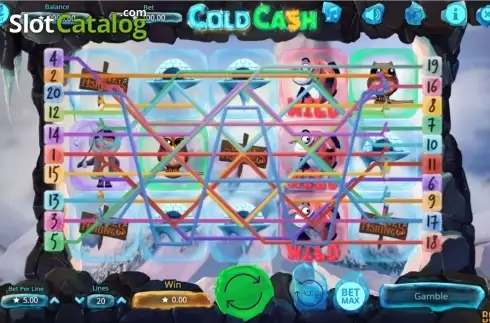 Οθόνη 1. Cold Cash (Booming Games) Κουλοχέρης 