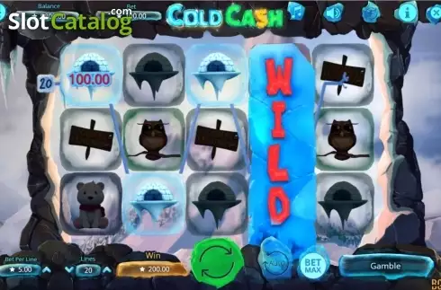 Οθόνη 3. Cold Cash (Booming Games) Κουλοχέρης 