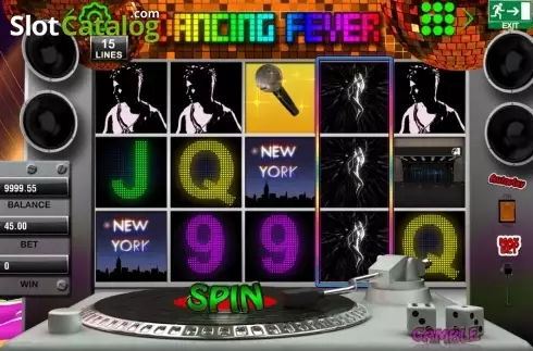 Οθόνη4. Dancing Fever (Booming Games) Κουλοχέρης 