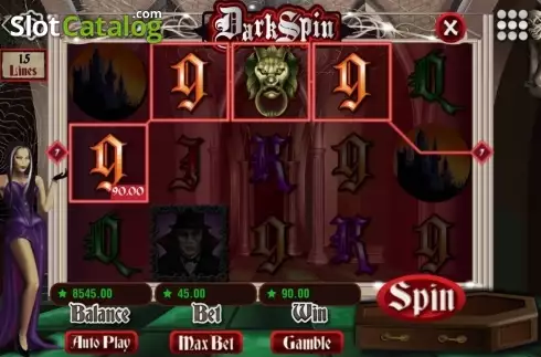 Οθόνη6. Dark Spin Κουλοχέρης