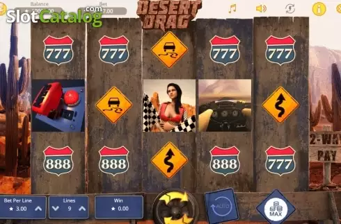 Οθόνη4. Desert Drag Κουλοχέρης