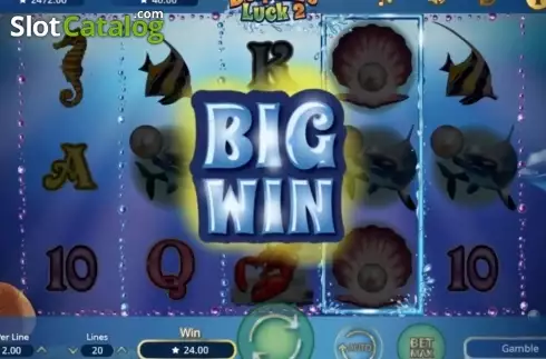 Οθόνη5. Dolphin's Luck 2 Κουλοχέρης 