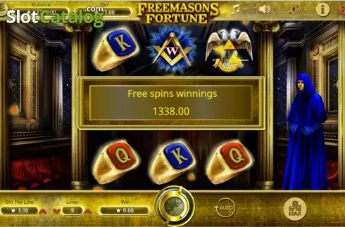 Οθόνη6. Freemasons' Fortunes Κουλοχέρης