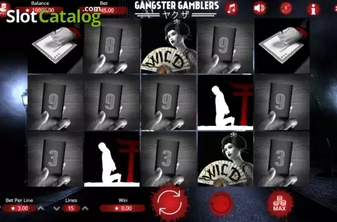 Οθόνη4. Gangster Gamblers Κουλοχέρης