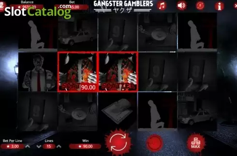 Οθόνη5. Gangster Gamblers Κουλοχέρης