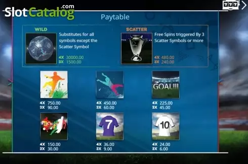 Οθόνη2. Goal!!! (Booming Games) Κουλοχέρης