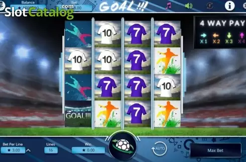 Οθόνη4. Goal!!! (Booming Games) Κουλοχέρης