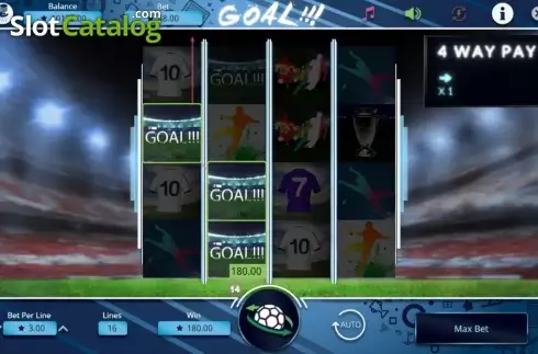 Οθόνη5. Goal!!! (Booming Games) Κουλοχέρης