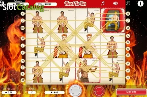 Οθόνη3. Heat Is On (Booming Games) Κουλοχέρης 