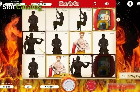 Οθόνη4. Heat Is On (Booming Games) Κουλοχέρης 
