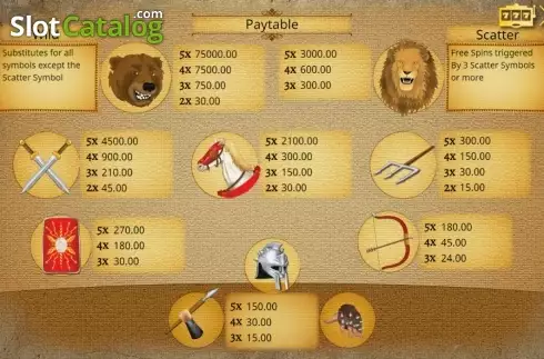 Οθόνη2. Heroes & Beasts Κουλοχέρης
