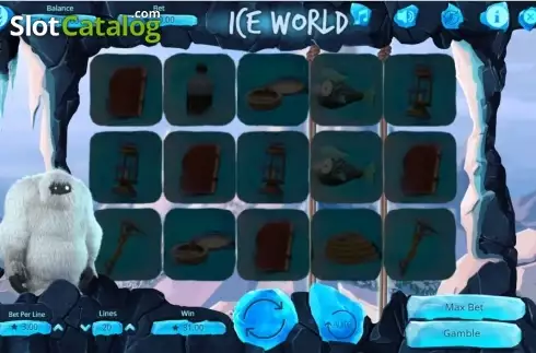 Οθόνη6. Ice World (Booming Games) Κουλοχέρης