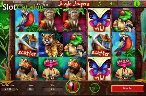 Οθόνη4. Jungle Jumpers Κουλοχέρης