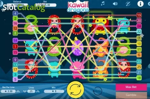 Οθόνη3. Kawaii Dragons Κουλοχέρης