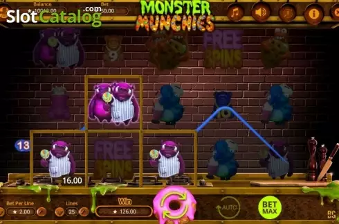 Οθόνη5. Monster Munchies Κουλοχέρης