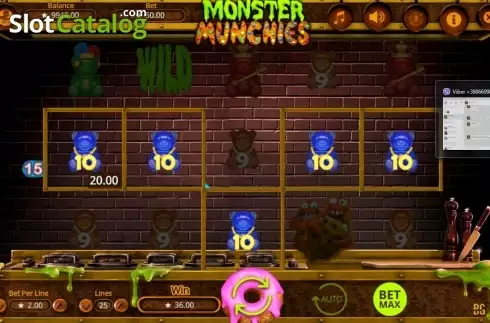 Οθόνη6. Monster Munchies Κουλοχέρης