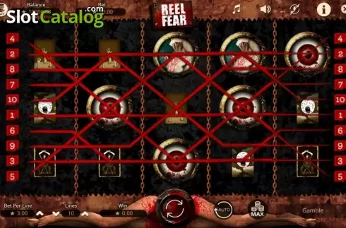 Οθόνη3. Reel Fear Κουλοχέρης