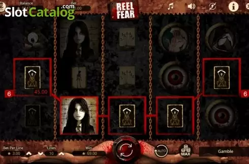 Οθόνη5. Reel Fear Κουλοχέρης