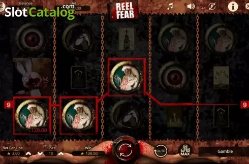 Οθόνη6. Reel Fear Κουλοχέρης