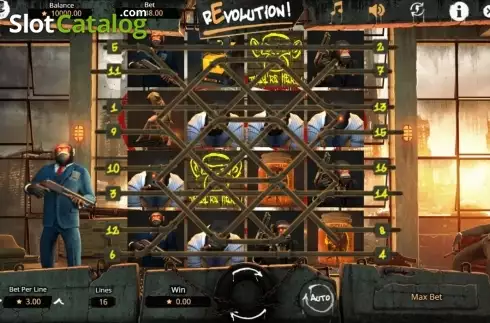 Οθόνη3. Revolution (Booming Games) Κουλοχέρης