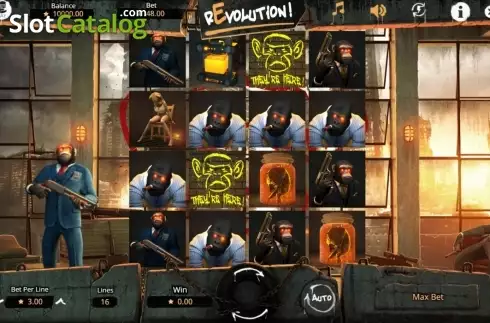 Οθόνη4. Revolution (Booming Games) Κουλοχέρης