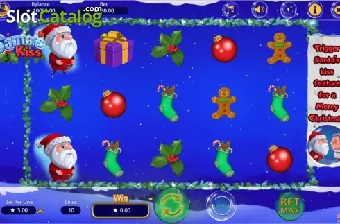 Οθόνη2. Santa's Kiss Κουλοχέρης 