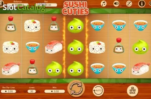 Οθόνη4. Sushi Cuties Κουλοχέρης