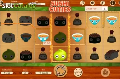 Οθόνη5. Sushi Cuties Κουλοχέρης